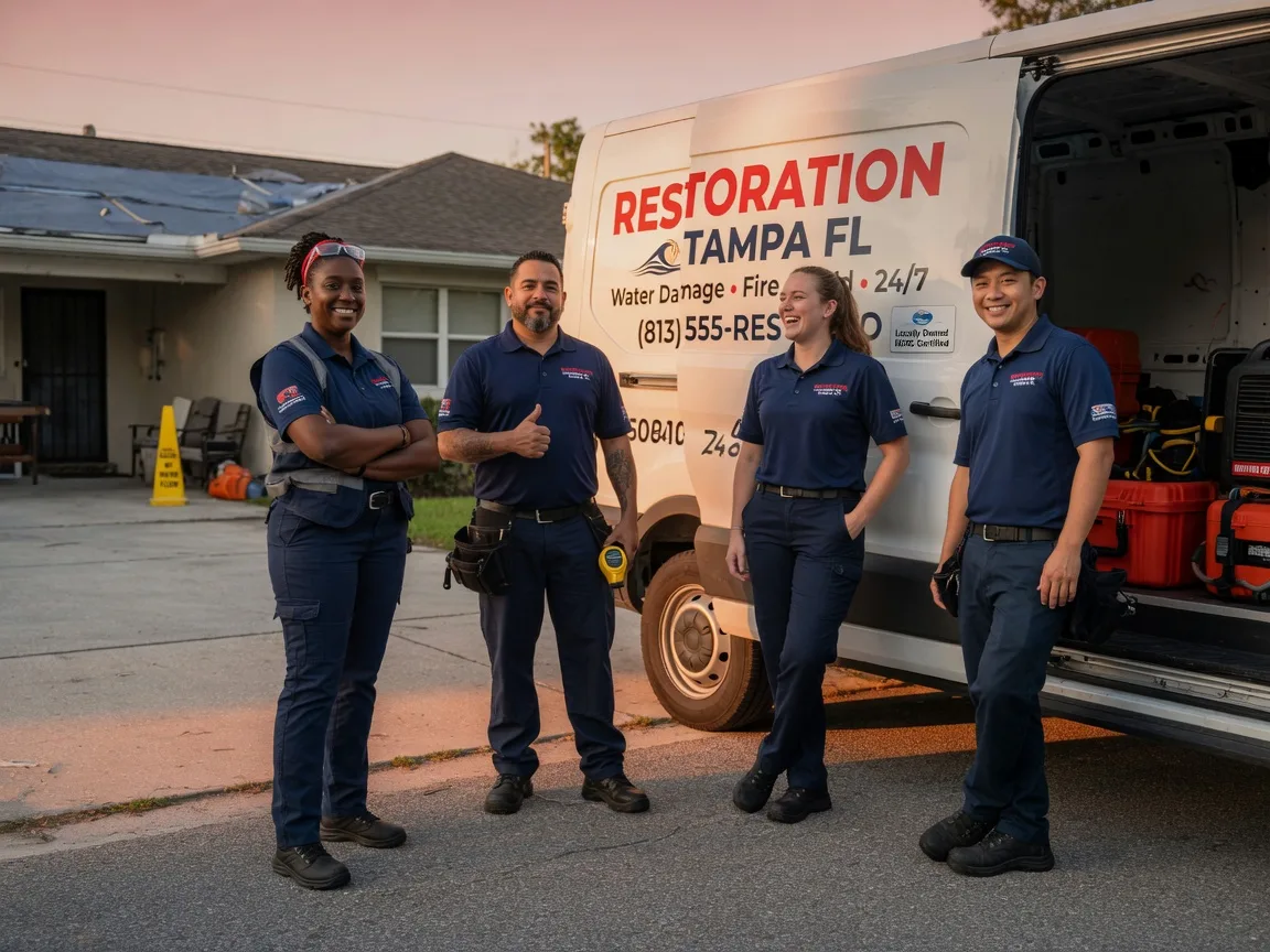 Water Damage Restoration company in Anahuac, TX